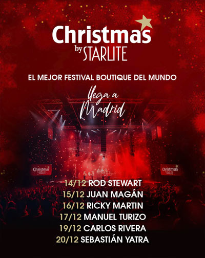 comprar entradas festival christmas by starlite madrid