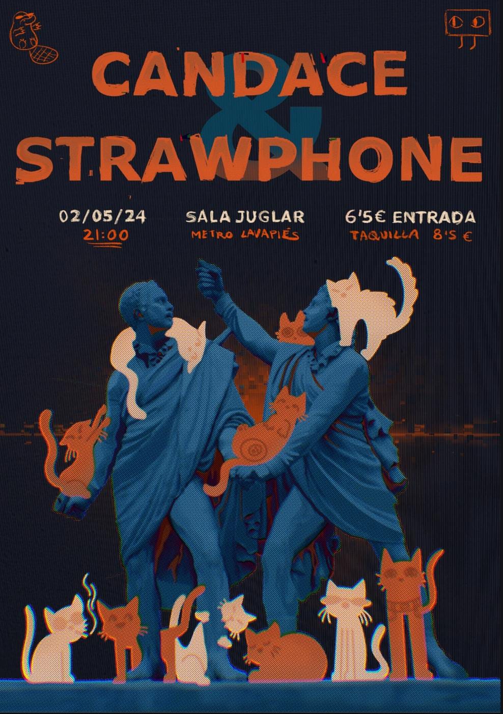 Candace + Strawphone – Madrid