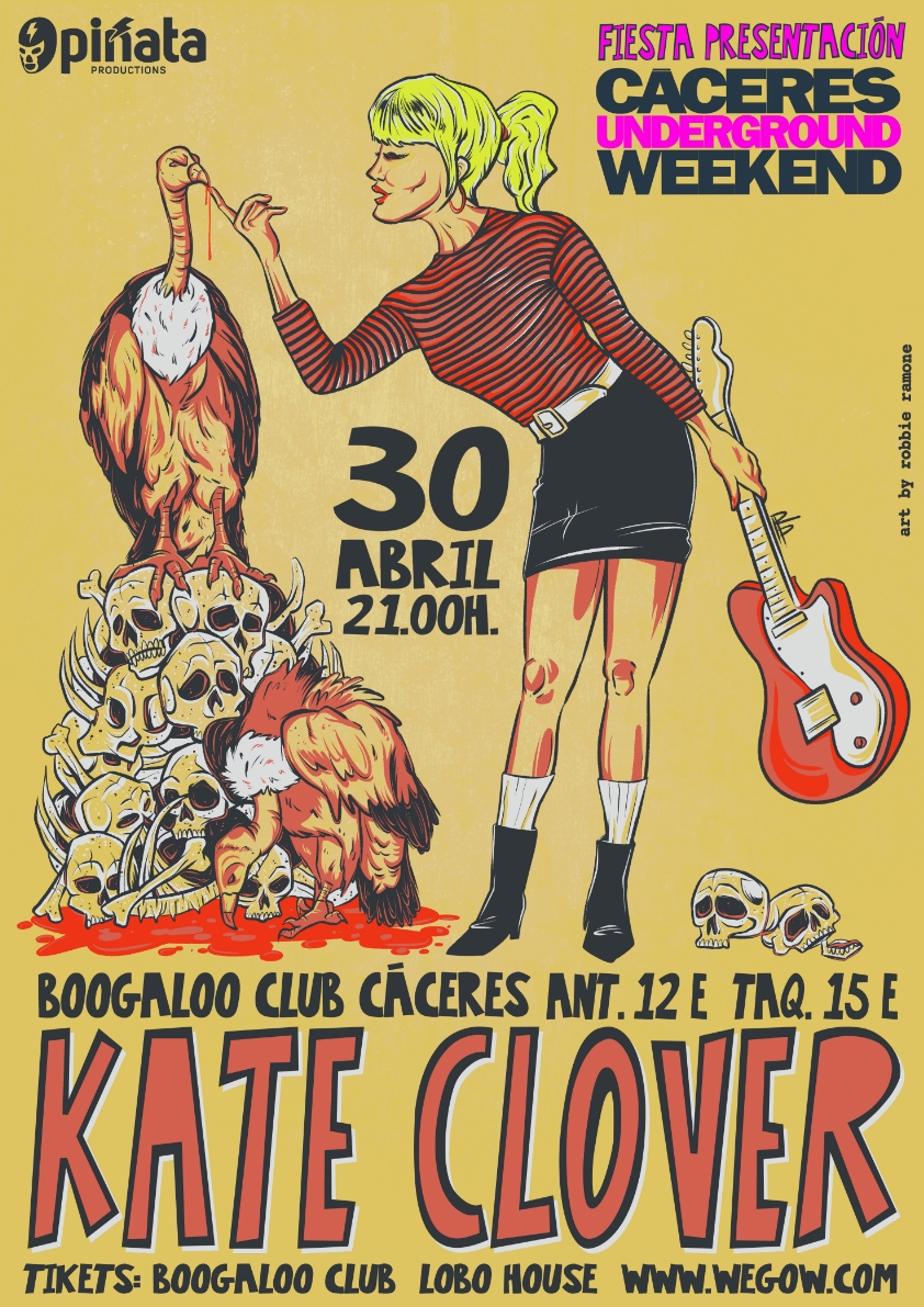 Kate Clover en Cáceres